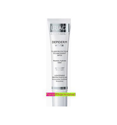DEPIDERM WHITE Fluid face care protection SPF 30 Uriage