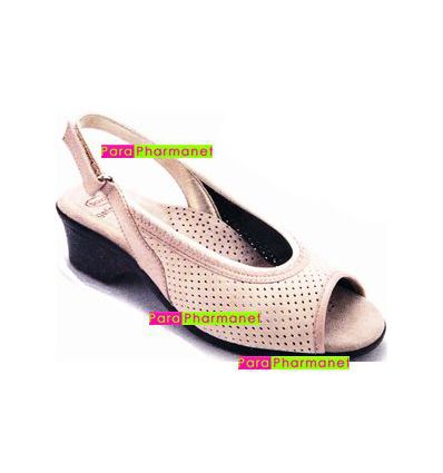 Sandals Ennis Beige 100% comfort Scholl Shoes Summer