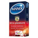 Xtra Pleasure 14 préservatifs MANIX