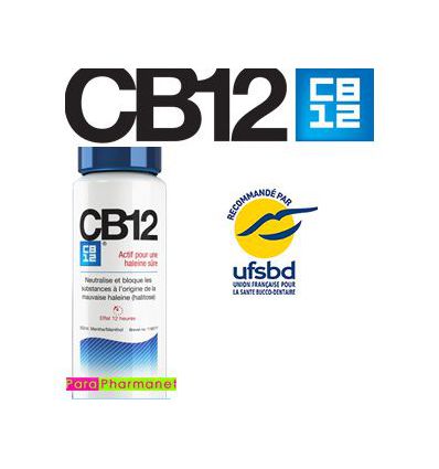 CB12 active for breath 250ml mouthwash mint