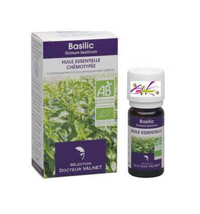 Essential oil Basil Organic Doctor Valnet