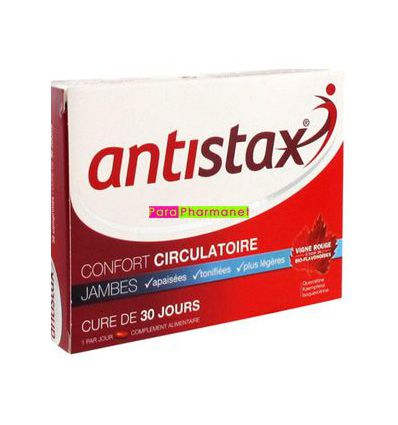 Antistax 30 cp confort circulatoire compl alim