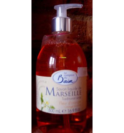 Liquid Soap of Marseille Orange Blossom 500 ml Le comptoir du Bain