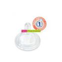 Teat silicone wide collar by 2 0 - 6 months flow 1 DODIE baby
