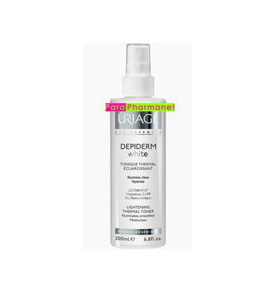 Depiderm white tonique thermal 200 ml soin eclaircissant Uriage
