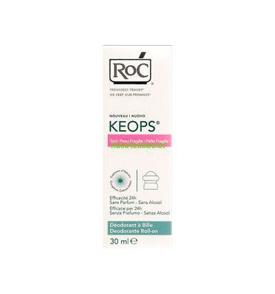 Keops déodorant bille (roll-on) peau fragile 30 ML