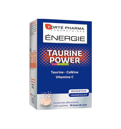  ENERGIE TAURINE POWER tablets effervescents :