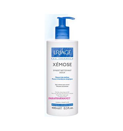 Xémose gentle cleansing syndet -flacon 400 ml - Uriage