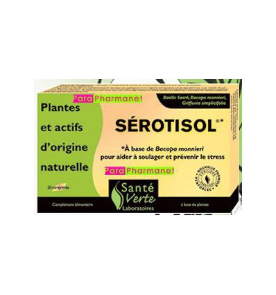 Sérotisol prévention et anti-stress phytothérapie Santé Verte