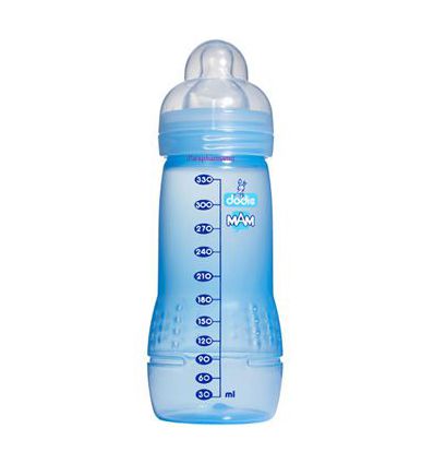 EVOLUTION Blue Feed bottle 330 ml +6 months DODIE