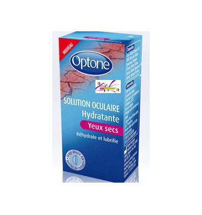 Solution oculaire hydratante yeux secs Optone
