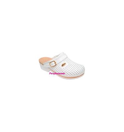 Scoll Professionnel - White drilled Clog