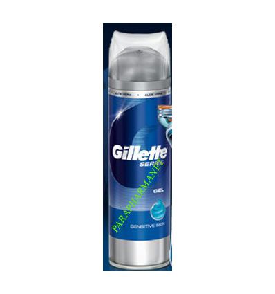 Gillette series Gel peaux sensibles -75 ML