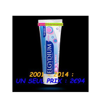 Elgydium bubble junior 7-12 years Toothpaste Pierre Fabre