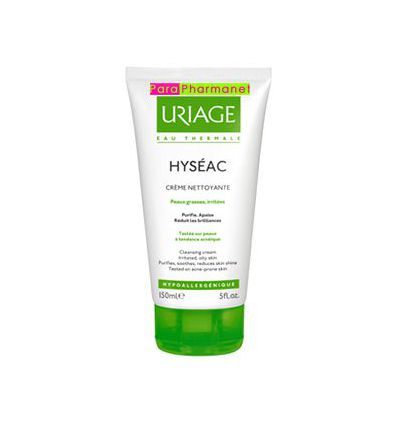 HYSEAC Crème Nettoyante Uriage soin peaux grasses