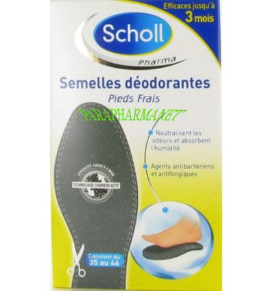 Semelles déodorantes - Scholl