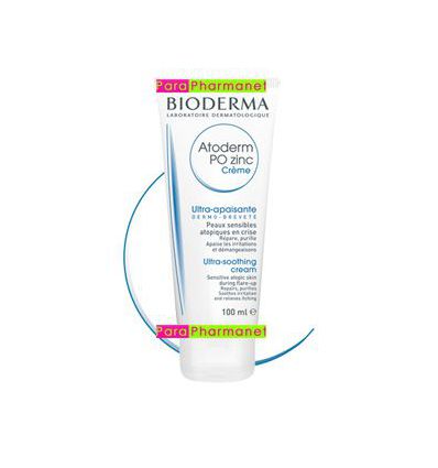 Atoderm PO zinc cream Bioderma tube 100 m