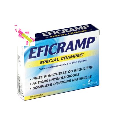 EFICRAMP 30 comprimés spécial crampes