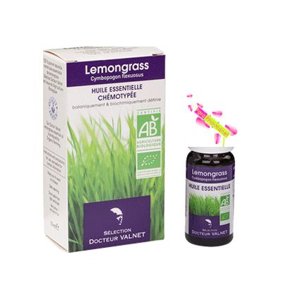Essential organic oil FRESH LEMONGRASS 10 ml aromatherapy