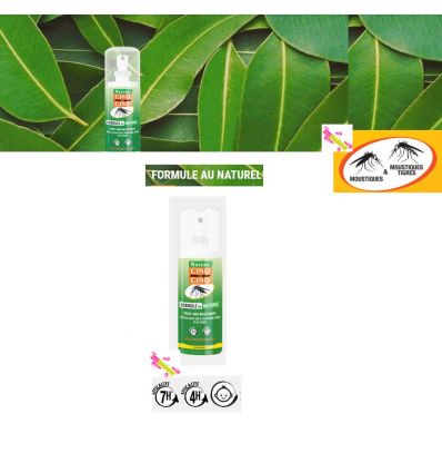 CINQ SUR CINQ Formule Naturel spray anti-moustiques 100 ml