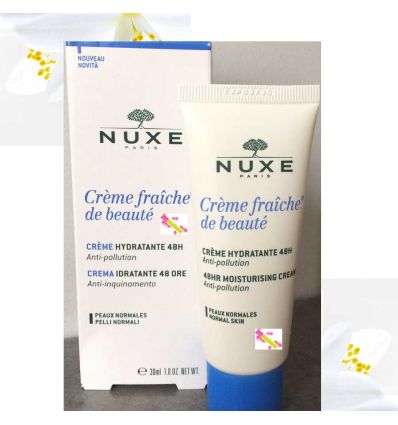 NUXE 48hr moisturising cream creme fraiche face care normal skin