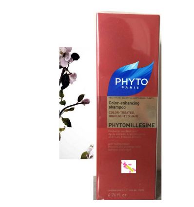 PHYTOMILLESIME color-enhancing shampoo color treated highlighted hair 200 ml PHYTO