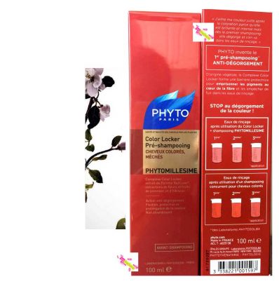 PHYTOMILLESIME Color Locker Pre-shampoo color treated, highlighted Hair 100 ml PHYTO.
