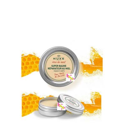 NUXE Super baume réparateur au miel visage et corps boîte de 40 ml