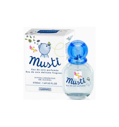 MUSTI BABY PERFUME MUSTELA BABY PRODUCT FRAGRANCE CARE water 50ml