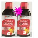 TurboDraine SLIM CITRUS FRUIT lot de 2*500 ml FORTE PHARMA