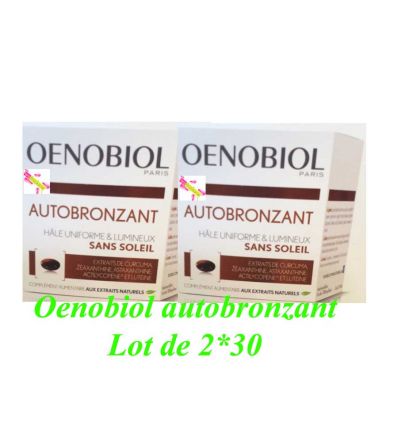 OENOBIOL Autobronzant Oenobiol LOT de 2*30 capsules