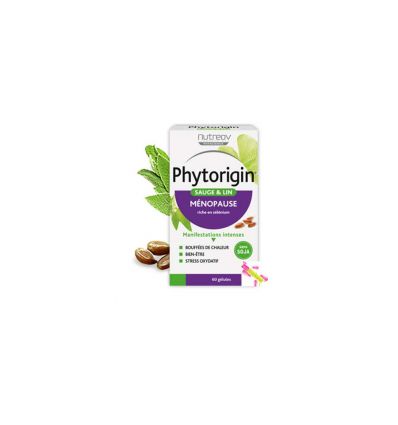 PhytOrigin 60 capsules NutreoV woman soya free menopause treatment