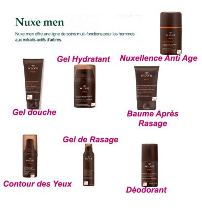 NUXE MEN PRODUCTS specific care nuxe for men