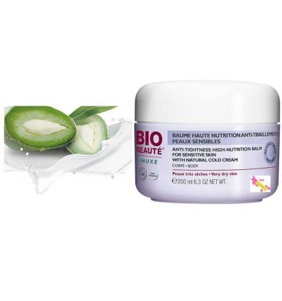NUXE high nutrition balm body care sensitive skin Nuxe bio beauty