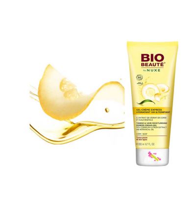 NUXE toning 24 hours moisturising express cream gel BODY lotion Nuxe bio beauty