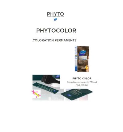 PHYTOCOLOR PHYTO COLORATION PERMANENTE 7 BLOND Phytosolba