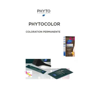 PHYTOCOLOR PHYTO COLORATION PERMANENTE 6,3 BLOND FONCE Phytosolba