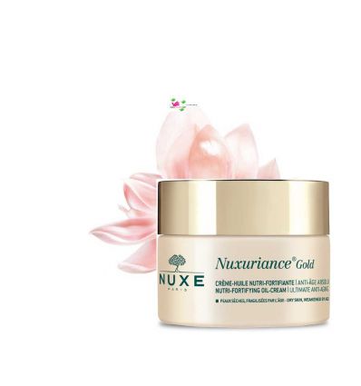 NUXURIANCE GOLD oil cream nutri fortifiying anti ageing jar 50 ml NUXE