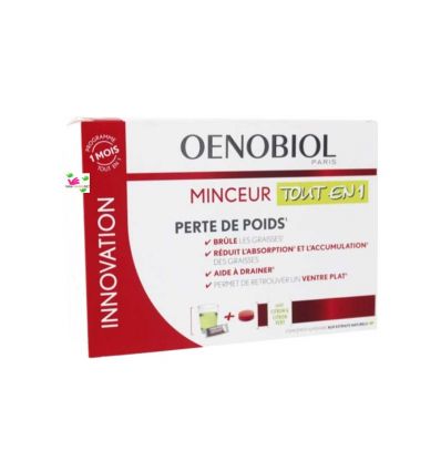 OENOBIOL SLIM ALL IN slim schedule for a month treatment
