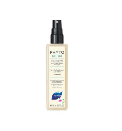 PHYTO DETOX Spray rafraîchissant cheveux anti odeurs 150 ml