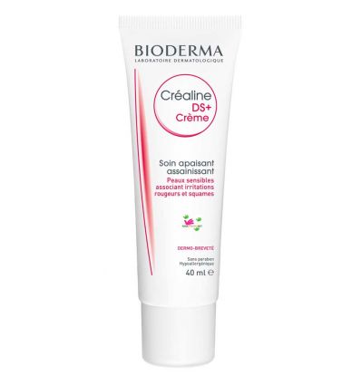 Créaline DS crème Bioderma soin visage peaux sensibles rougeurs