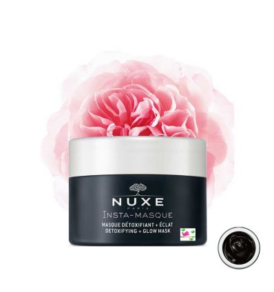 NUXE INSTA MASK face DETOXIFYING and mask rose and clay