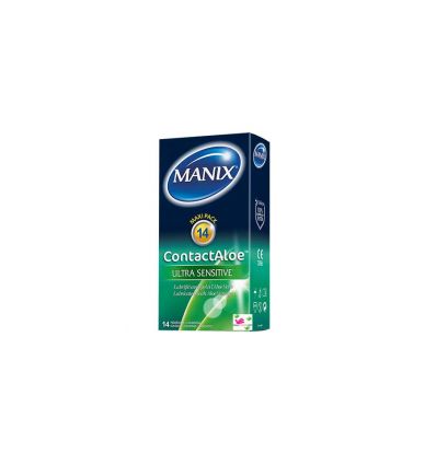 MANIX condoms CONTACT ALOE ULTRA SENSITIVE CONDOMSManix