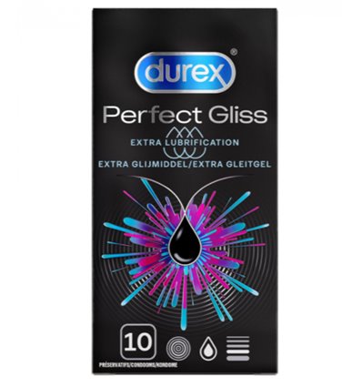 Perfect Gliss Extra Lubrification - 10 préservatifs - DUREX
