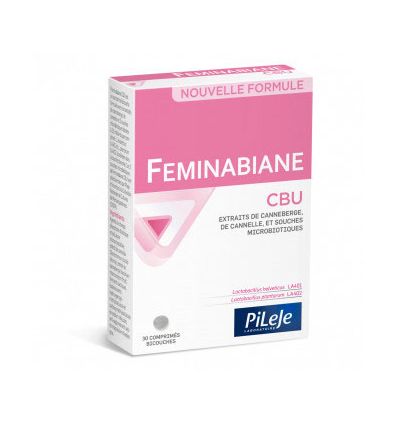 FEMINABIANE CBU boite de 30 cp protecteur urinaire et infections vaginales