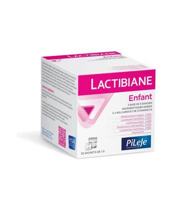 LACTIBIANE CHILD 30 bags of 1G PILEJE micronutrition