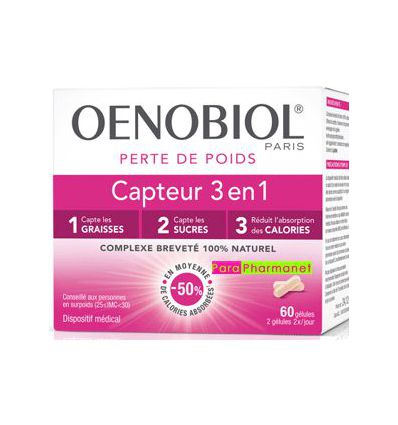 OENOBIOL loss of weight sensor 3 IN 1 fats and sugars