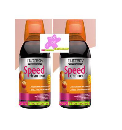 Speed draineursummer fruits - Special OFFER pack of 2 NutreoV