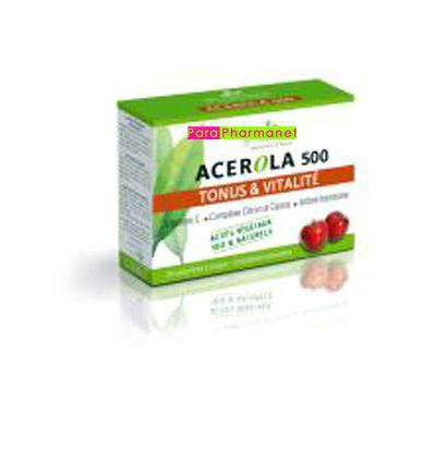 Acerola 500 Vitamine C 500 cp à croquer 3 CHENES