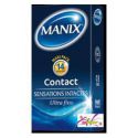 Contact Box of 14 condoms MANIX